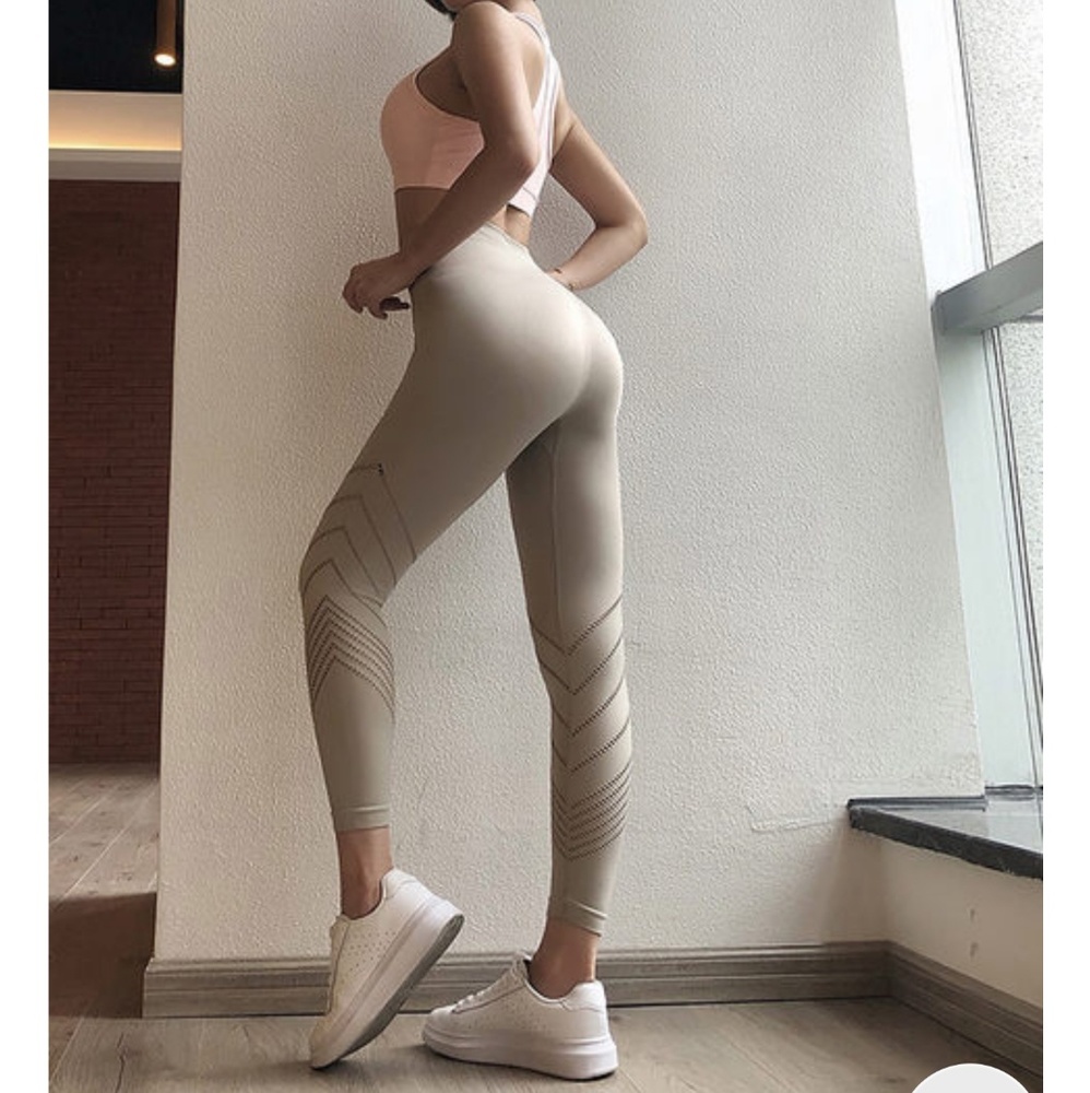 Tan gym/ yoga pants